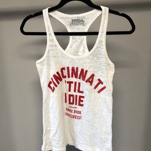 “Cincinnati til I Die” tank top size Small
